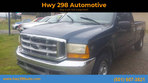2001 Ford F-250 Super Duty for sale at Hwy 298 Automotive in Benton AR