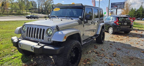 2015 Jeep Wrangler Unlimited for sale at Thompson Auto Sales Inc in Knoxville TN