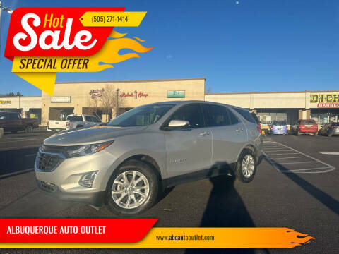 2018 Chevrolet Equinox for sale at ALBUQUERQUE AUTO OUTLET in Albuquerque NM