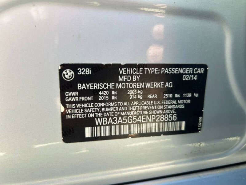 2014 BMW 3 Series 328i