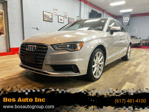 2015 Audi A3 for sale at Bos Auto Inc in Quincy MA