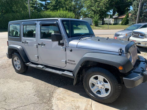 2013 Jeep Wrangler Unlimited for sale at GREENFIELD AUTO SALES in Greenfield IA