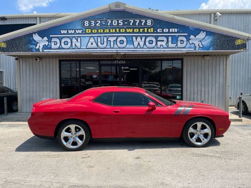 2012 Dodge Challenger for sale at Don Auto World in Houston TX