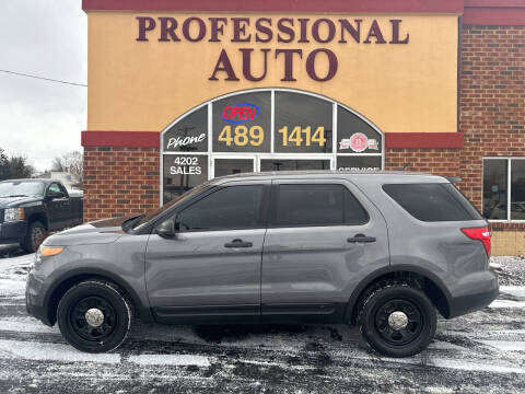 2013 Ford Explorer for sale at Professional Auto Sales & Service in Fort Wayne IN