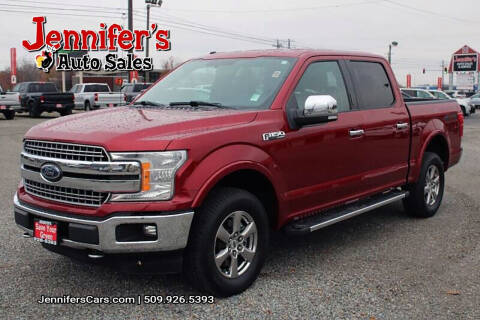2018 Ford F-150 for sale at Jennifer's Auto Sales in Spokane Valley WA