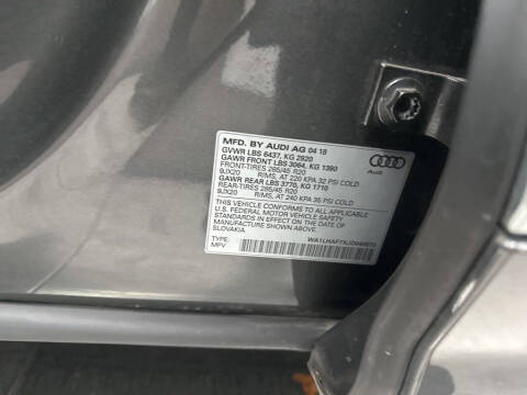 2018 Audi Q7 2.0T quattro Premium Plus