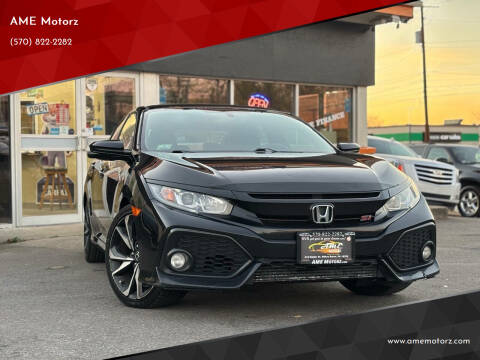 2018 Honda Civic for sale at AME Motorz in Wilkes Barre PA