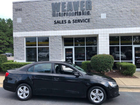 2012 Volkswagen Jetta for sale at Weaver Motorsports Inc in Cary NC