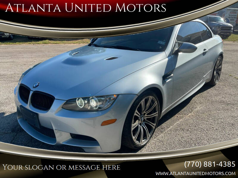 2011 BMW M3 for sale at Atlanta United Motors in Jefferson GA