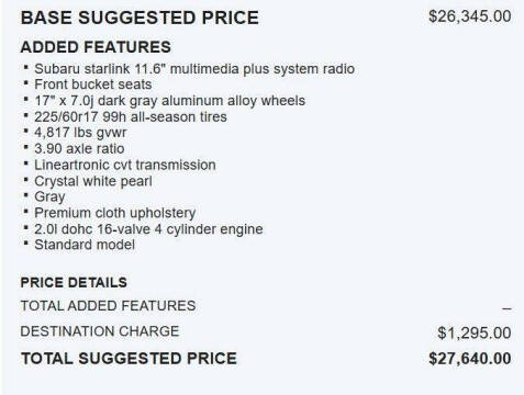 2024 Subaru Crosstrek Premium