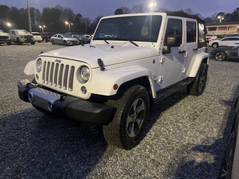 2017 Jeep Wrangler Unlimited for sale at Impex Auto Sales in Greensboro NC