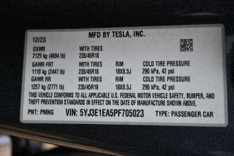 2023 Tesla Model 3