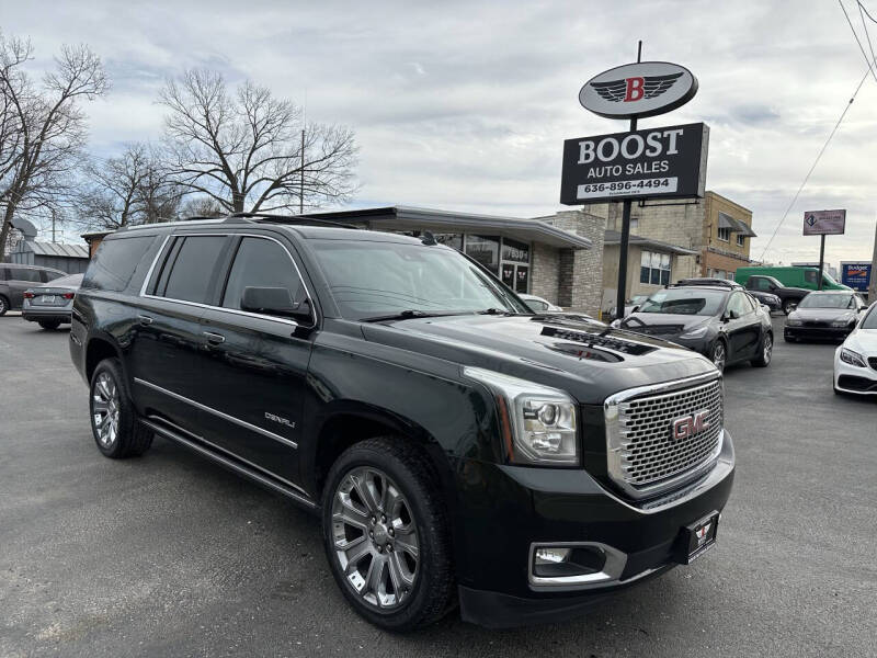2016 GMC Yukon XL for sale at BOOST AUTO SALES in Saint Louis MO