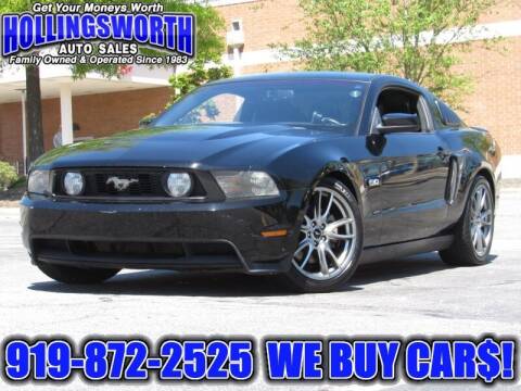 2012 Ford Mustang for sale at Hollingsworth Auto Sales in Raleigh NC