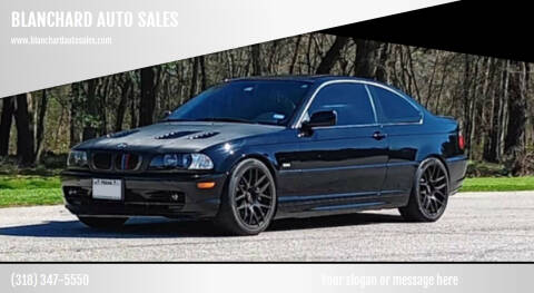 2000 BMW 3 Series for sale at BLANCHARD AUTO SALES in Shreveport LA