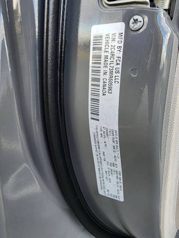 2021 Chrysler Pacifica Hybrid Touring L