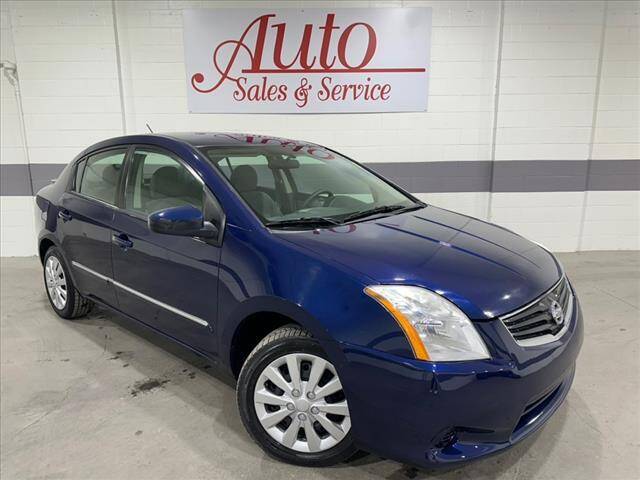 2012 Nissan Sentra for sale at Auto Sales & Service Wholesale in Indianapolis IN
