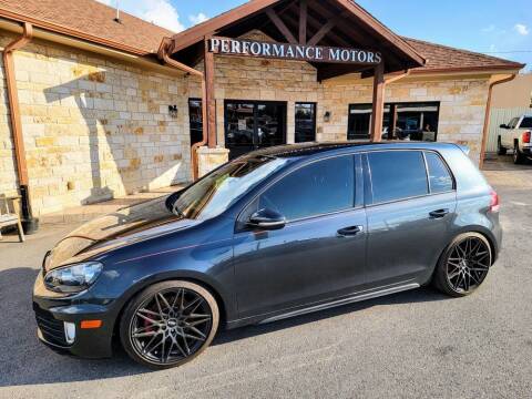 2014 Volkswagen GTI for sale at Performance Motors Killeen Second Chance in Killeen TX