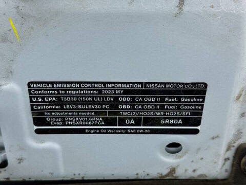 2023 Nissan Versa SV