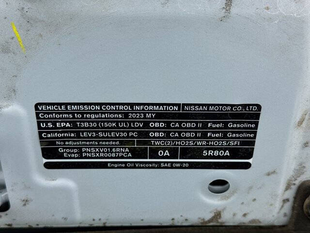 2023 Nissan Versa SV