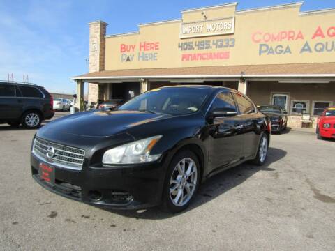 2014 Nissan Maxima for sale at Import Motors in Bethany OK