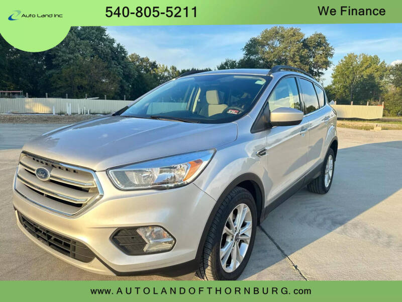 2018 Ford Escape for sale at Auto Land of Thornburg in Spotsylvania VA