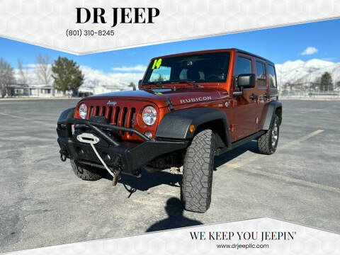 2014 Jeep Wrangler Unlimited for sale at DR JEEP in Salem UT