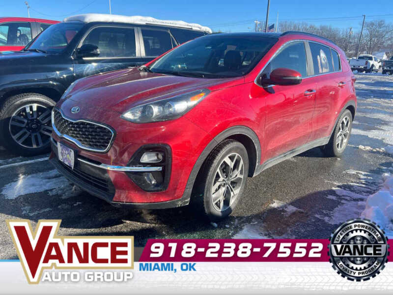 2022 Kia Sportage for sale at Vance Fleet Services in Guthrie OK