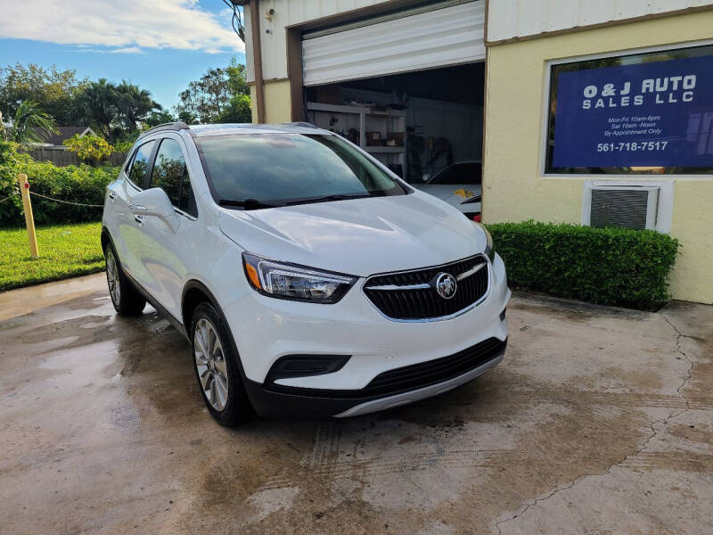 2017 Buick Encore for sale at O & J Auto Sales in Royal Palm Beach FL