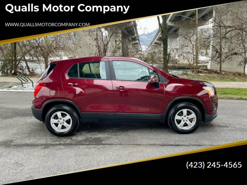 2016 Chevrolet Trax for sale at Qualls Motor Company in Kingsport TN