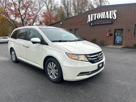 2015 Honda Odyssey for sale at Autohaus of Greensboro in Greensboro NC