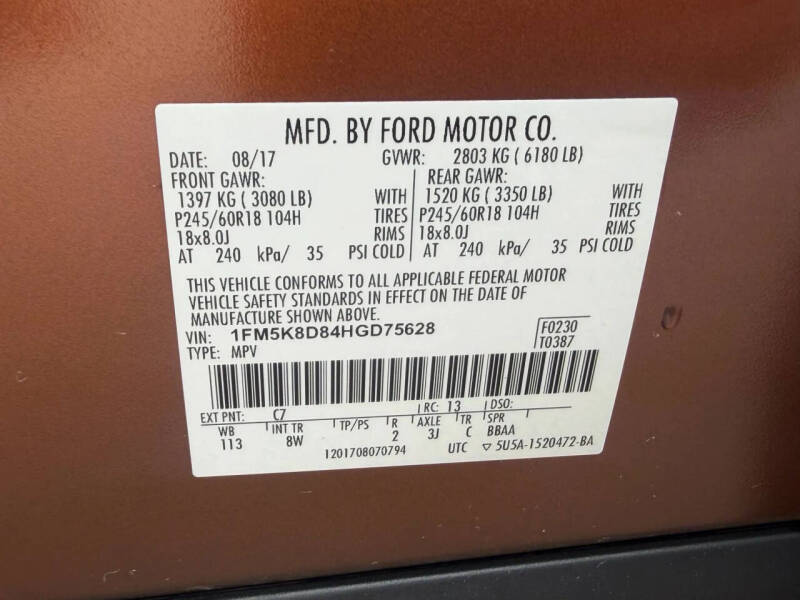 2017 Ford Explorer XLT