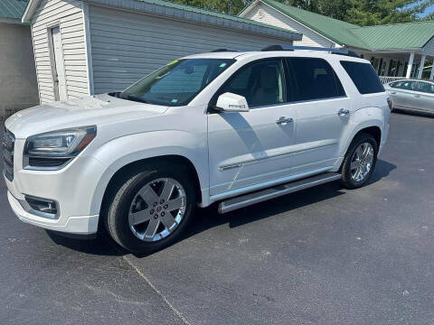 2016 GMC Acadia for sale at CRS Auto & Trailer Sales Inc in Clay City KY