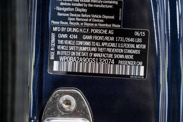 2016 Porsche 911 Targa 4