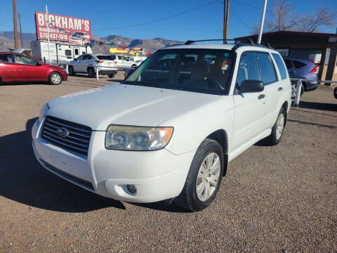 2008 Subaru Forester for sale at Bickham Used Cars in Alamogordo NM