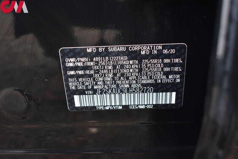 2020 Subaru Forester Limited