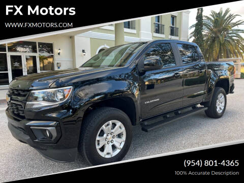 2021 Chevrolet Colorado for sale at FX Motors in Pompano Beach FL