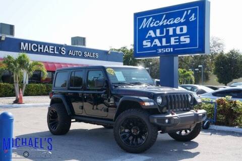 2022 Jeep Wrangler Unlimited for sale at Michael's Auto Sales Corp in Hollywood FL