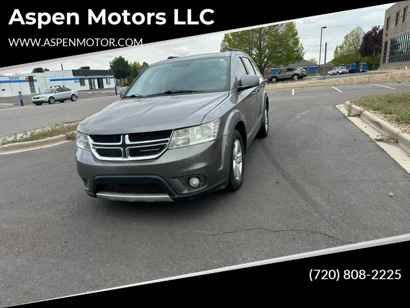 2012 Dodge Journey for sale at Aspen Motors LLC in Denver CO