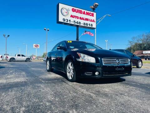 2012 Nissan Maxima for sale at Guidance Auto Sales LLC in Columbia TN