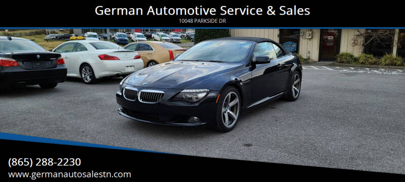 2009 BMW 6 Series for sale at German Automotive Service & Sales in Knoxville TN