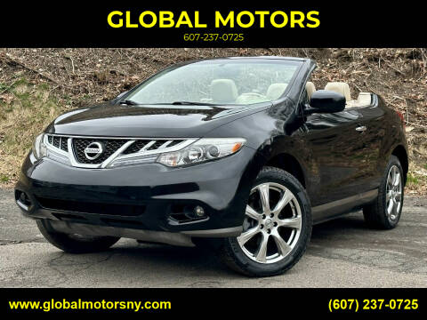 2014 Nissan Murano CrossCabriolet for sale at GLOBAL MOTORS in Binghamton NY