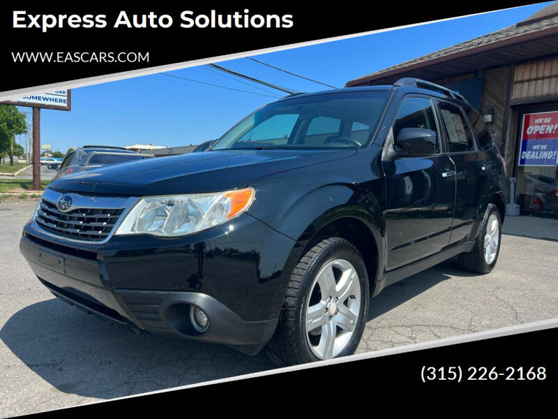 2009 Subaru Forester for sale at Express Auto Solutions in Rochester NY