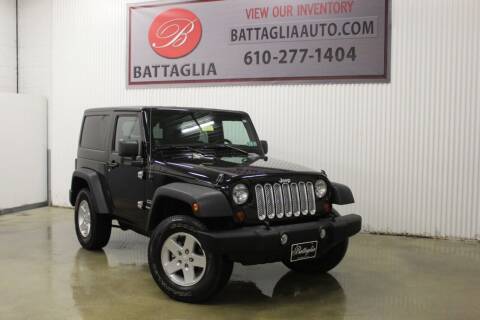 2011 Jeep Wrangler for sale at Battaglia Auto Sales in Plymouth Meeting PA