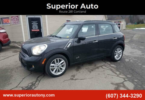 2014 MINI Countryman for sale at Superior Auto in Cortland NY