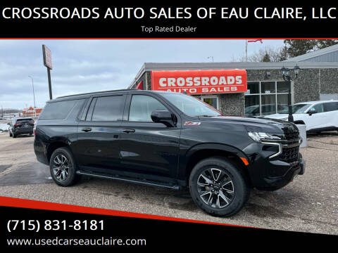 2022 Chevrolet Suburban for sale at CROSSROADS AUTO SALES OF EAU CLAIRE, LLC in Eau Claire WI