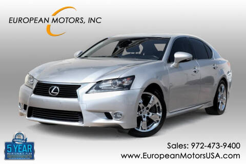 2014 Lexus GS 350 for sale at European Motors Inc in Plano TX