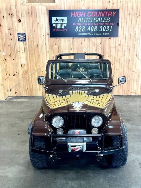1981 Jeep CJ-7 for sale at Boone NC Jeeps-High Country Auto Sales in Boone NC
