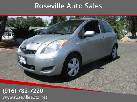 2009 Toyota Yaris for sale at Roseville Auto Sales in Roseville CA