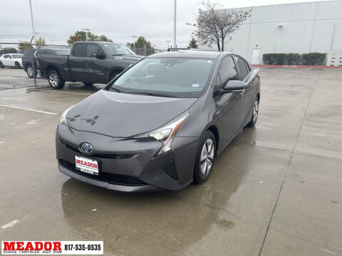 2017 Toyota Prius for sale at Meador Dodge Chrysler Jeep RAM in Fort Worth TX